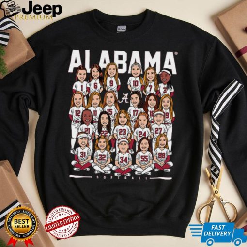 Alabama NCAA Softball Crewneck Shirt