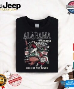 Alabama vs Georgia Gameday 2024 Walking The Dawgs T Shirt