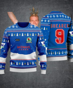 Alan Shearer Blackburn Rovers 94 95 Ugly Christmas Jumper