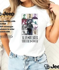 Alan Shearer The Eras Tour poster shirt