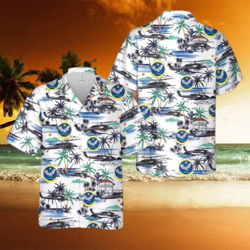 Alaska Air National Guard 210th Rescue Squadron (210 RQS) HH 60G Pave Hawk 3D Hawaiian Shirt