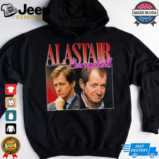 Alastair Campbell Retro T Shirt