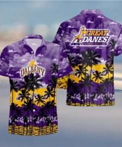 Albany Great Danes Palms Tree Hawaiian Shirt