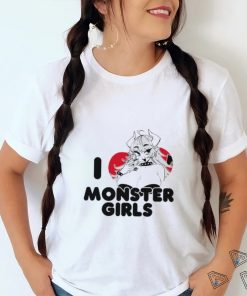 Alcremilk I Love Monster Girls Shirt