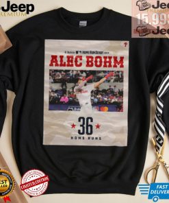 Alec Bohm Philadelphia Phillies 36 Mlb All Star Home Run Derby 2024 shirt