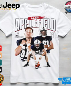 Alex Applefield Samford Bulldogs football player collage shirt