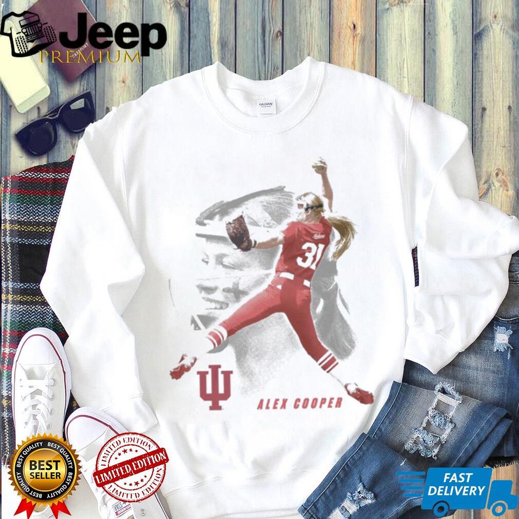 Alex Cooper Windup Indiana Baseball shirt