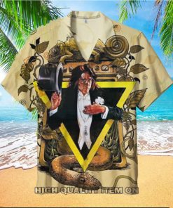 Alice Cooper Welcome To My Nightmare Album Hawaiian Shirt