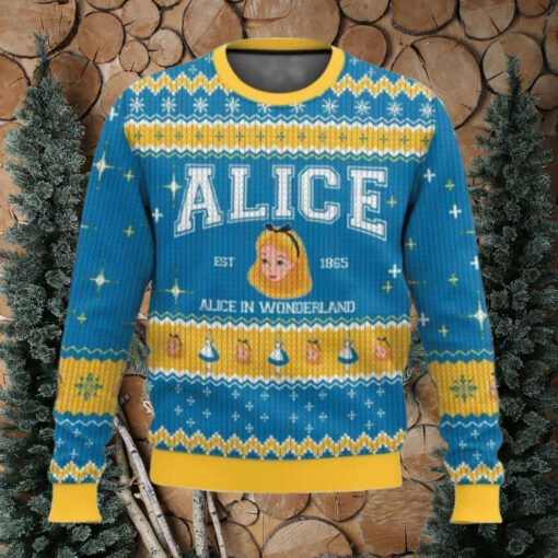 Alice in Wonderland Ugly Sweater