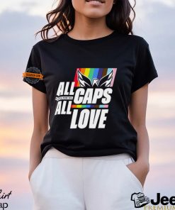 All Capital Pride 2024 Caps All Love Shirt