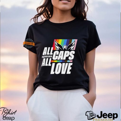 All Capital Pride 2024 Caps All Love Shirt