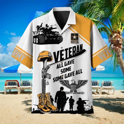 All Gave Some Some Gave All Veteran Multiservice MH Classic Full Printing Hawaiian Shirts