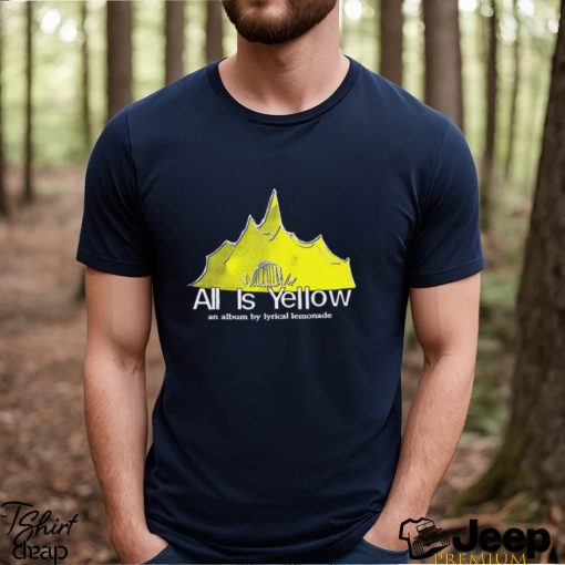 All Is Yellow An Album By Lyrical Lemonade Tent Official Two Sides Print Unisex T Shirt