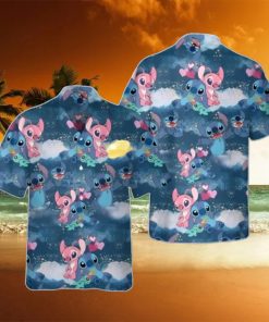 All Over Print Vintage Summer Lilo And Stitch Aloha Hawaiian Shirt Unique Gift