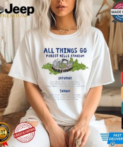 All Things Go Watercolor NYC Lineup Shirt