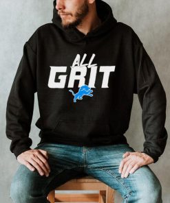 All grit Detroit Lions football logo gift shirt