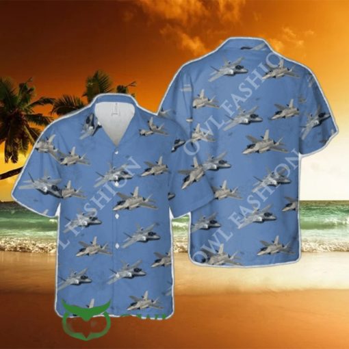 Aloha Summer US Navy F 35 Lightning II Hawaiian Shirt