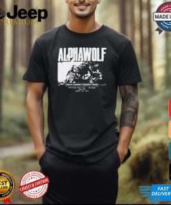 Alpha Wolf Aug 10 2024 Brisbane Half Living Things Shirt