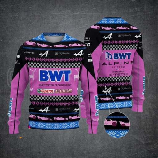 Alpine F1 Team PURS1540 ugly sweater