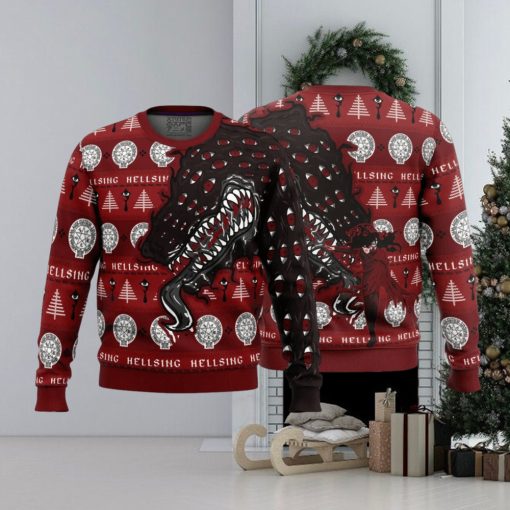 Alucard Restraint Release Hellsing Ugly Christmas Sweater