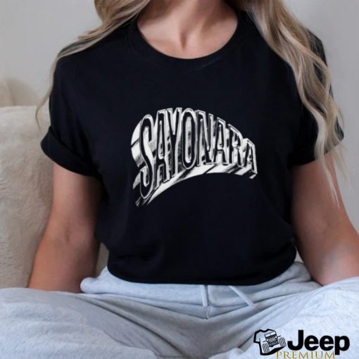 Álvaro Díaz Sayonara Metallic Logo Shirt