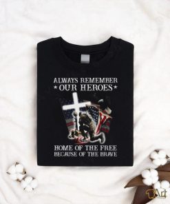 Always Remember Our Heroes RIP American Tshirt