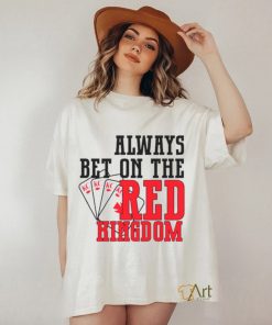 Always bet on the red Kingdom Chiefs football shirt