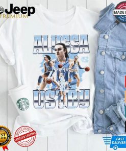 Alyssa Ustby UNC NCAA Women’s Basketball Player Collage shirt