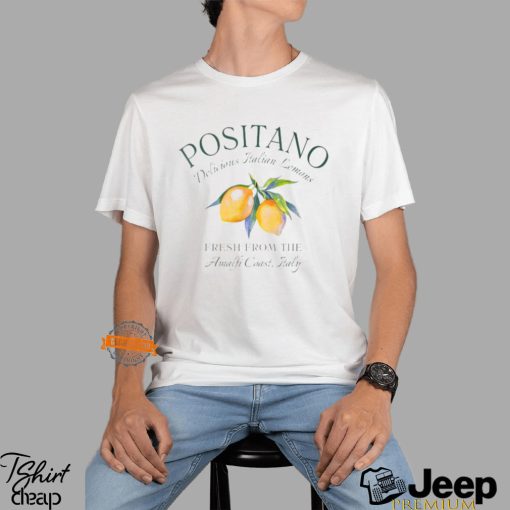 Amalfi Coast Italian Lemons Italian Town Limoncello Lemon T Shirt