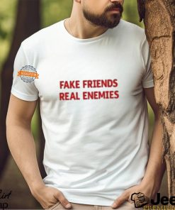 Amanda Serrano Wearing Fake Friends Real Enemies Shirt