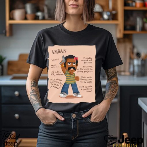 Amban Aavesham Character t shirt