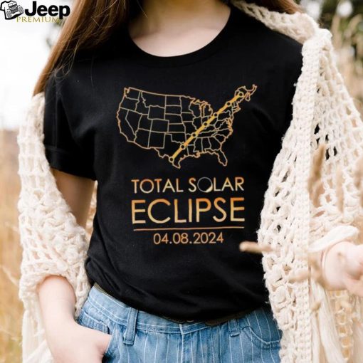 America Eclipse Tour Us Route Tee 2024 shirt