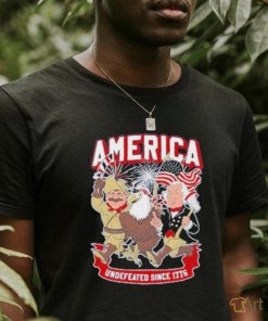 America Team Undefeated Since 1776 Shirt