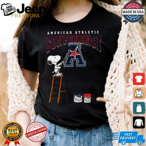 American Athletic Conference Snoopy Painting Shirt