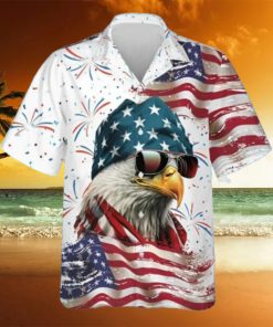 American Eagle Hawaiian Shirt for Men Women