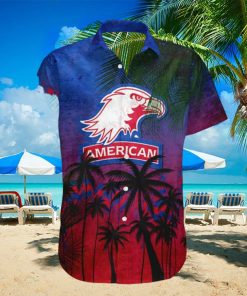 American Eagles Tropical Coconut Tree Hawaiian Shirt, NCAA Gift