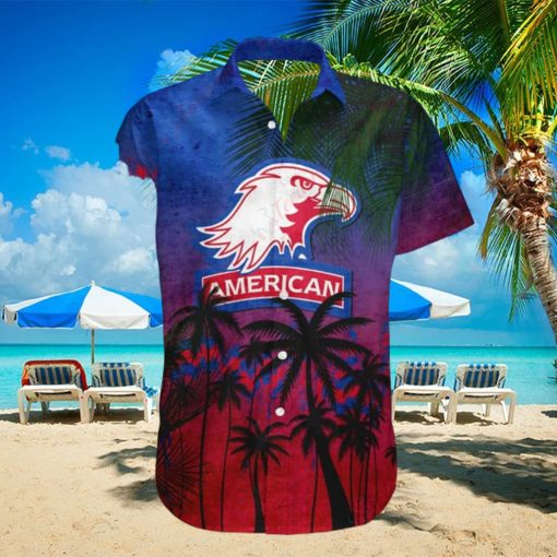 American Eagles Tropical Coconut Tree Hawaiian Shirt, NCAA Gift