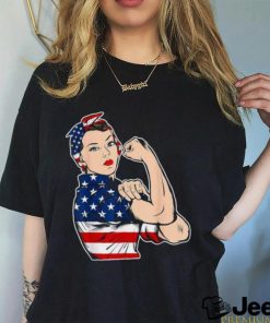 American Flag Feminist 4th of July Shirt