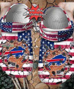 American Football Buffalo Bills Pride Crocs