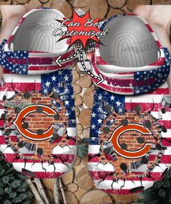 American Football Chicago Bears Crocs Clogs