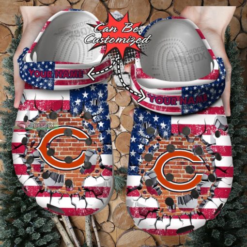 American Football Chicago Bears Crocs Clogs