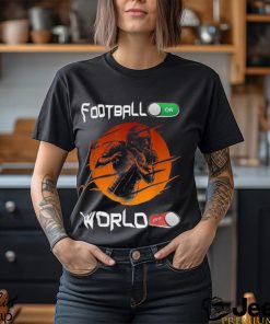 American Football Sports On World Off Shirt