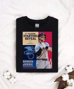 American Leagues Aaron Judge Starting Outfielder All Star Starts Reveal 2024 Shirt