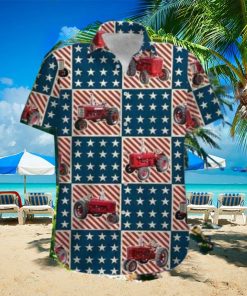 American Tractor 4th Of July Hawaiian Shirt Impressive Gift