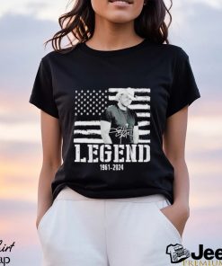 American flag Toby Keith Legend 1961 2024 signature shirt