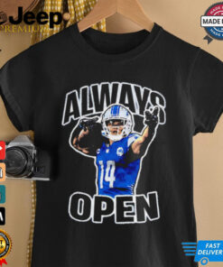 Amon Ra St. Brown Always Open Detroit Lions shirt