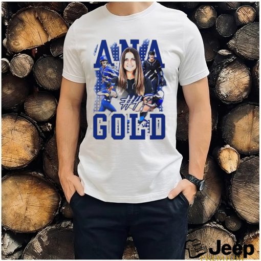 Ana Gold Duke Blue Devils softball graphic shirt