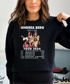 Andrea Berg Tour 2024 Rundhals Shirt