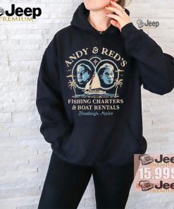 Andy and Red’s Fishing Charters boat rentals shirt