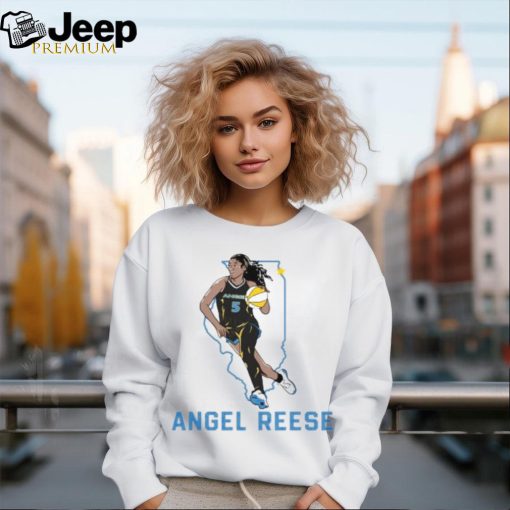 Angel Reese State Star Ladies Boyfriend Shirt